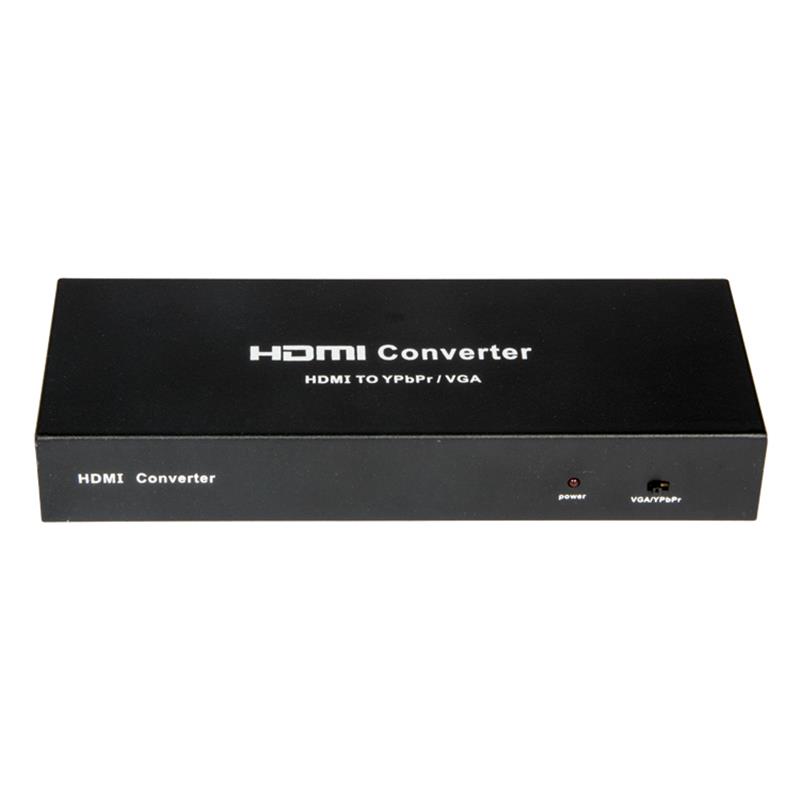 HDMI TIL YPbPr \/ VGA + SPDIF Converter 1080P