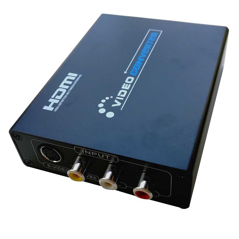 AV + S-Video til HDMI Converter 1080P